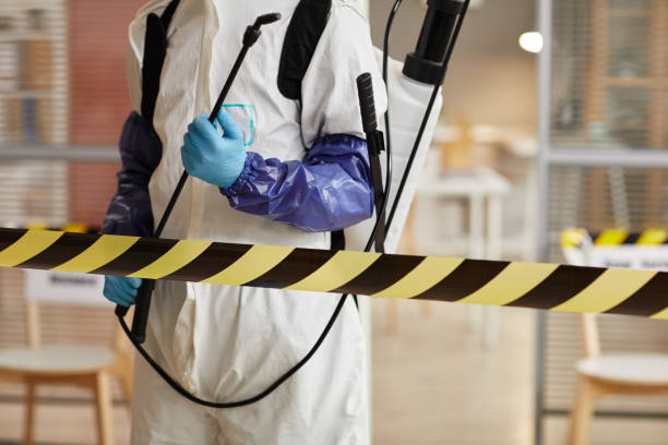 Professional Biohazard technician working in Greenville, VA